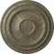 Ekena Millwork Traditional Ceiling Medallion (Fits Canopies up to 5 1/2"), 24 3/8"OD x 1 1/2"P, Witch Hazel Crackle CM24TRWHC - alternate 1